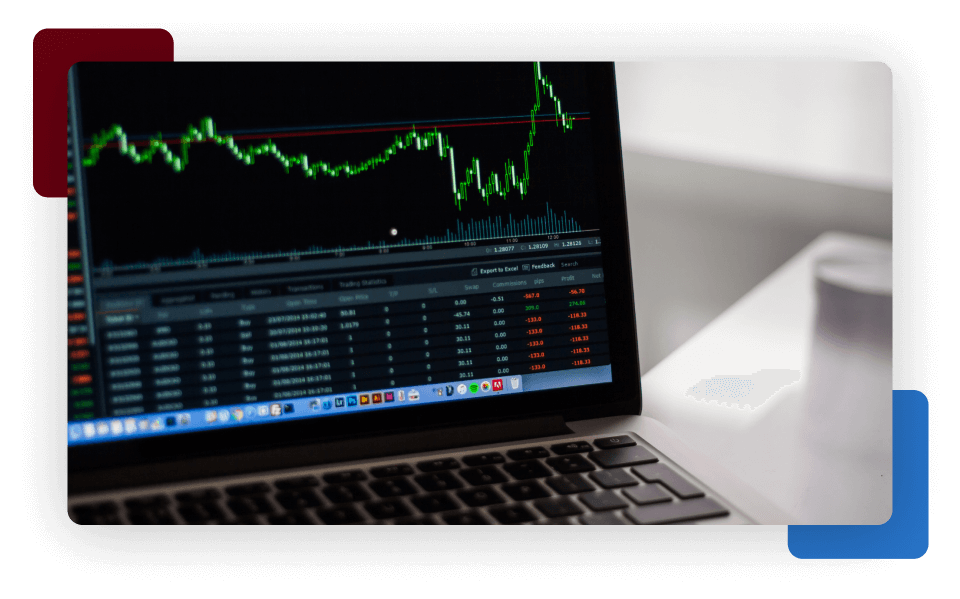 Image showing forex trading, a market for buying and selling currencies.